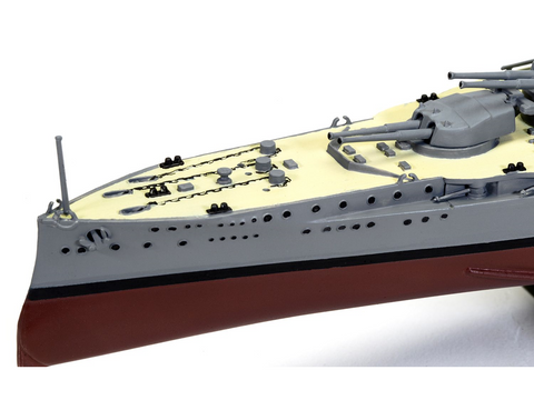 Airfix HMS Iron Duke mūšinis laivas 1:600 surinkamas modelis