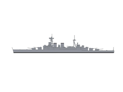 Airfix Sink the Bismarck! dovanų rinkinys su dažais ir klijais 1/1200 A50120
