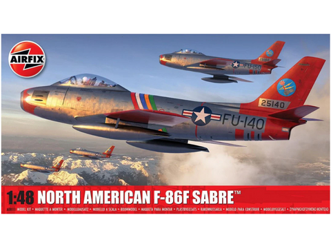 Airfix North American F-86F Sabre 1/48 plastikinis lėktuvo modelis A08111