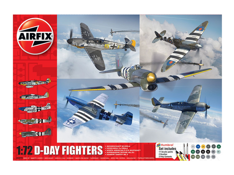 Airfix D-Day Fighters 1/72 dovanų rinkinys A50192
