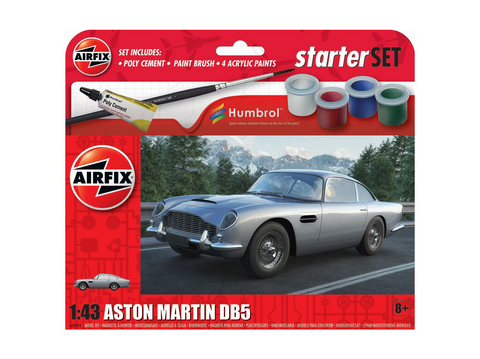 Airfix Aston Martin DB5 dovanų rinkinys 1:43, plastikinis modelis A55011