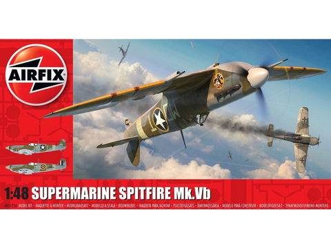 Airfix Supermarine Spitfire Mk.Vb 1/48 plastikinis lėktuvo modelis