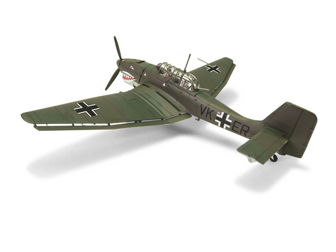Airfix Junkers Ju 87B-1 Stuka 1/72 surenkamas lėktuvo modelis A03087A