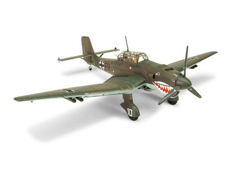 Airfix Junkers Ju 87B-1 Stuka 1/72 surenkamas lėktuvo modelis A03087A