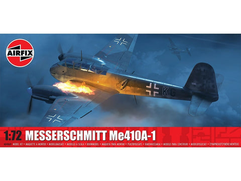 Airfix Messerschmitt Me410 A-1 1/72 plastikinis lėktuvo rinkinys (A04069)