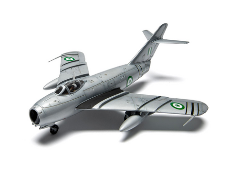 Airfix MiG-17F Fresco 1/72 – plastikinis lėktuvo surinkimo rinkinys A03091A