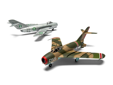 Airfix MiG-17F Fresco 1/72 – plastikinis lėktuvo surinkimo rinkinys A03091A