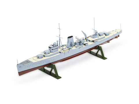 Airfix HMS Ajax 1/600 lengvasis kreiseris – plastikinis modelis A03204V