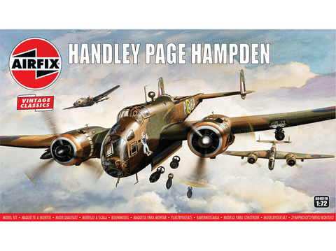 Airfix Handley Page Hampden 1/72 plastikinis surenkamas modelis A04011V