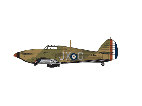 Airfix Hawker Hurricane Mk.I 1/72 plastikinis lėktuvo modelis A01010A