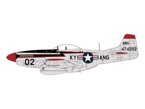 Airfix North American F-51D Mustang 1/72 plastikinis lėktuvo modelis A02047A