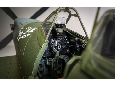 Airfix Supermarine Spitfire Mk.VIII 1:24 surenkamas plastikinis modelis A17002