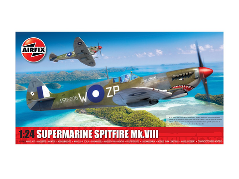 Airfix Supermarine Spitfire Mk.VIII 1:24 surenkamas plastikinis modelis A17002