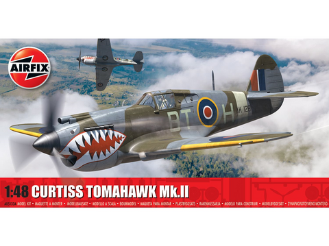 Airfix Curtiss Tomahawk Mk.II 1/48 – plastikinis lėktuvo rinkinys