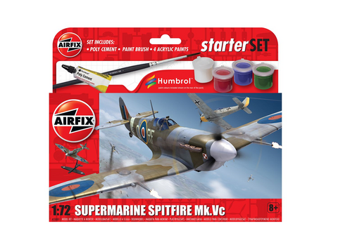 Airfix Supermarine Spitfire Mk Vc dovanų rinkinys 1/72