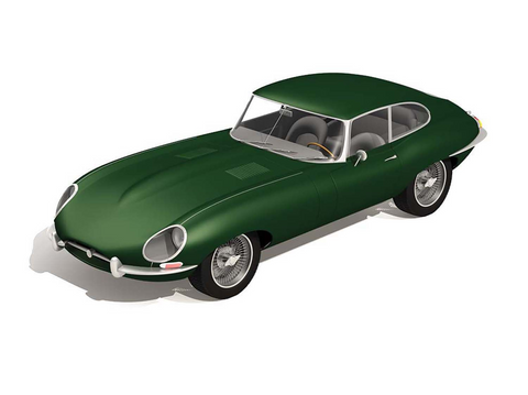 Airfix Jaguar E-Type 1:43 dovanų rinkinys – plastikinis modelis A55009