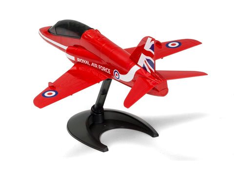 Airfix QUICKBUILD Red Arrows Hawk – lėktuvo konstruktorius be klijų