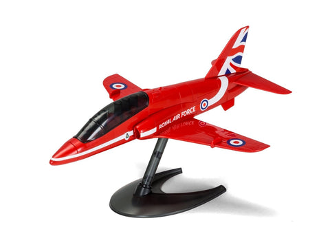 Airfix QUICKBUILD Red Arrows Hawk – lėktuvo konstruktorius be klijų