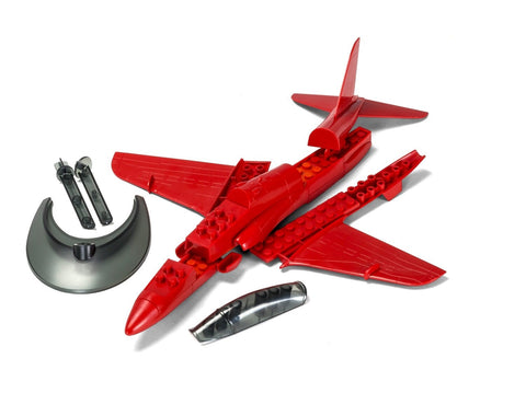 Airfix QUICKBUILD Red Arrows Hawk – lėktuvo konstruktorius be klijų
