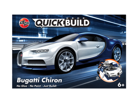 Airfix Quickbuild Bugatti Chiron – surenkamas modelis be klijų, 44 d.