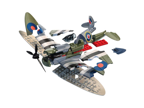 Airfix QUICKBUILD Spitfire D-Day – surenkamas be klijų ir dažymo, 270 mm