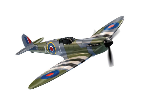 Airfix QUICKBUILD Spitfire D-Day – surenkamas be klijų ir dažymo, 270 mm