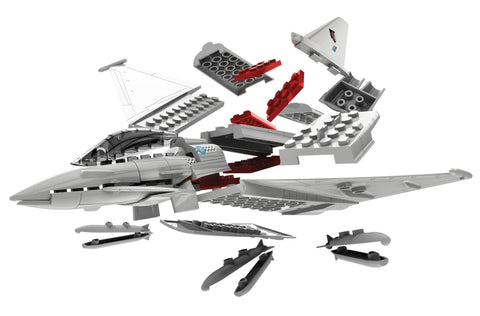 Airfix QUICKBUILD Eurofighter Typhoon lėktuvas be klijų