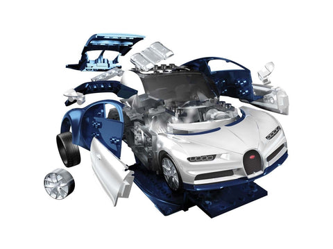 Airfix Quickbuild Bugatti Chiron – surenkamas modelis be klijų, 44 d.