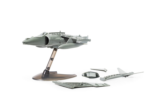 Airfix QUICKBUILD Harrier – surenkamas lėktuvas be klijų ir dažų, 5+, J6009