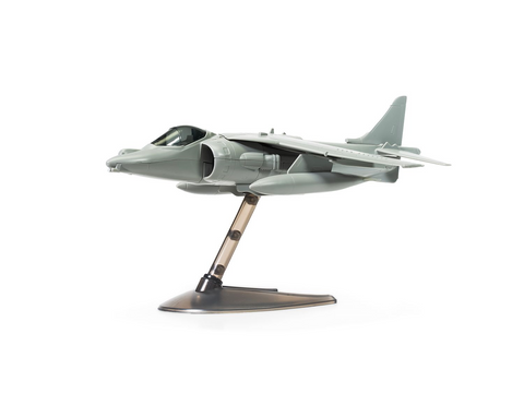 Airfix QUICKBUILD Harrier – surenkamas lėktuvas be klijų ir dažų, 5+, J6009