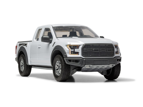 Airfix QUICKBUILD Ford F-150 Raptor pilkas – be klijų konstruktorius (J6053)