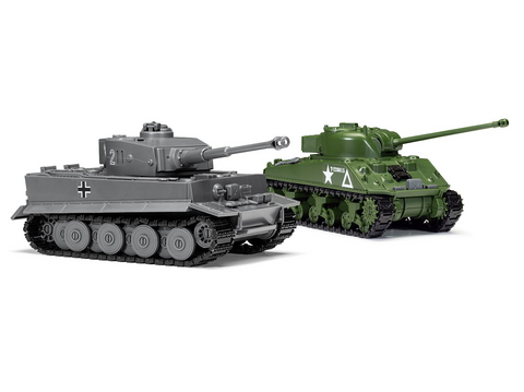 Airfix QUICKBUILD Tiger I tankas 1/35 – surenkamas be klijų ir dažymo