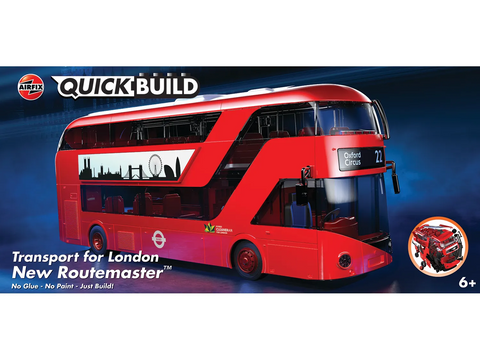Airfix Quickbuild Londono dviaukštis autobusas – surenkamas modelis