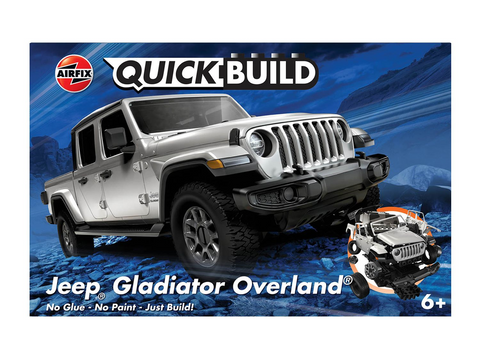Airfix QUICKBUILD Jeep Gladiator (JT) Overland – surenkamas be klijų, 44 d.
