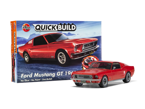 QUICKBUILD Ford Mustang GT 1968 modelis be klijų vaikams