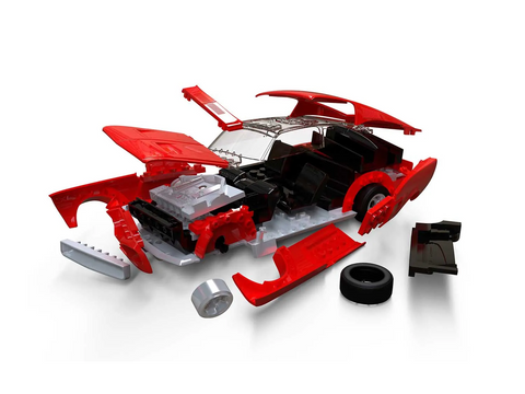 QUICKBUILD Ford Mustang GT 1968 modelis be klijų vaikams