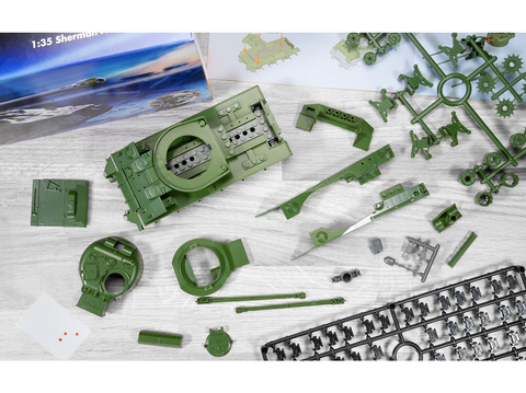 Airfix QUICKBUILD Sherman Firefly 1/35 – plastikinis surinkimo modelis