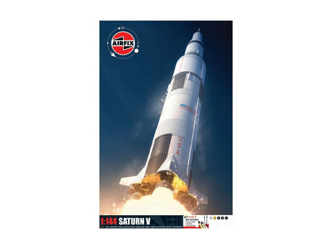 Airfix Saturn V raketos modelio dovanų rinkinys 1:144 (A50201)