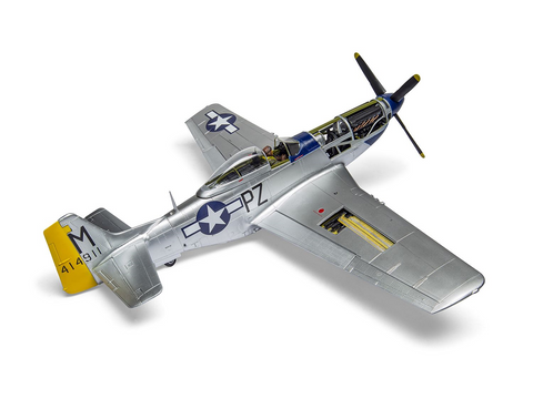 Airfix North American P-51D Mustang 1/24 plastikinis lėktuvo rinkinys A14001V