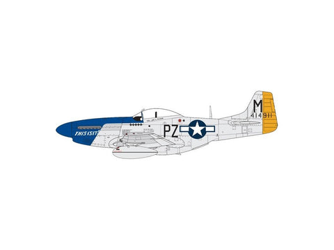 Airfix North American P-51D Mustang 1/24 plastikinis lėktuvo rinkinys A14001V