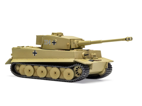 Airfix Tiger I tanko modelio dovanų rinkinys 1/72 su dažais