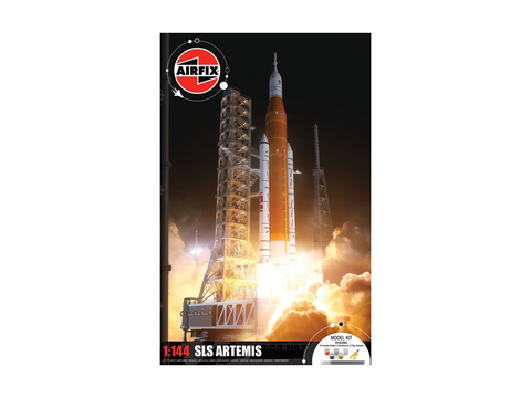 SLS Artemis raketos modelis 1/144 – dovanų rinkinys su dažais