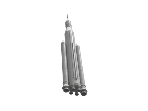 SLS Artemis raketos modelis 1/144 – dovanų rinkinys su dažais