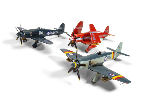 Airfix Hawker Sea Fury FB.11 1/48 mastelio plastikinis lėktuvo modelis A06105A