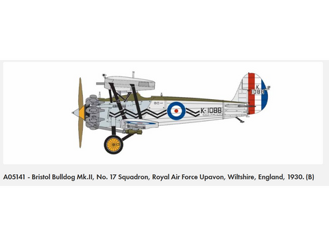 Airfix Bristol Bulldog Mk.II 1/48 plastikinis surenkamas lėktuvo modelis (A05141)