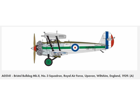 Airfix Bristol Bulldog Mk.II 1/48 plastikinis surenkamas lėktuvo modelis (A05141)