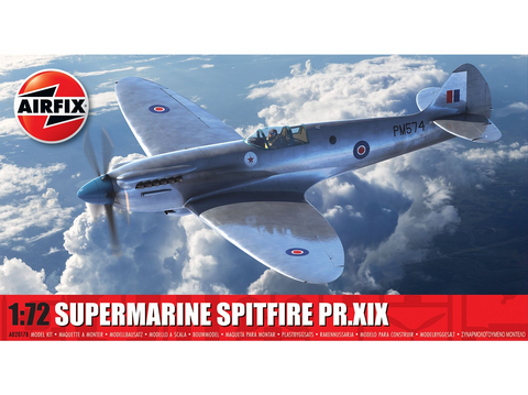 Airfix Supermarine Spitfire PR.XIX 1/72 plastikinis lėktuvo rinkinys