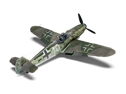 Airfix Messerschmitt Bf109G-5/6 1/24 plastikinis lėktuvo modelis