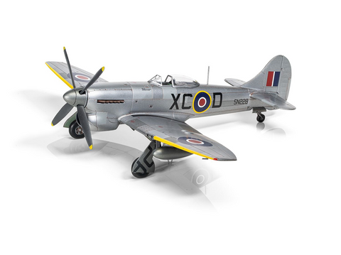 Airfix Hawker Tempest Mk.V pokario 1/72 surenkamas lėktuvas