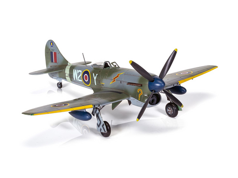 Airfix Hawker Tempest Mk.V pokario 1/72 surenkamas lėktuvas